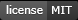 MIT License
